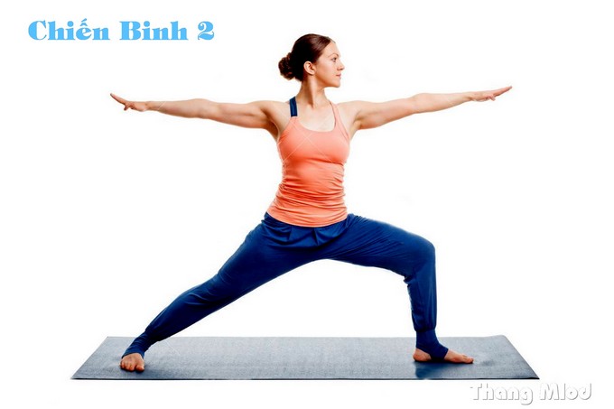 Tư Thế Chiến Binh 2 (Virabhadrasana 2 - Warrior 2 Pose)