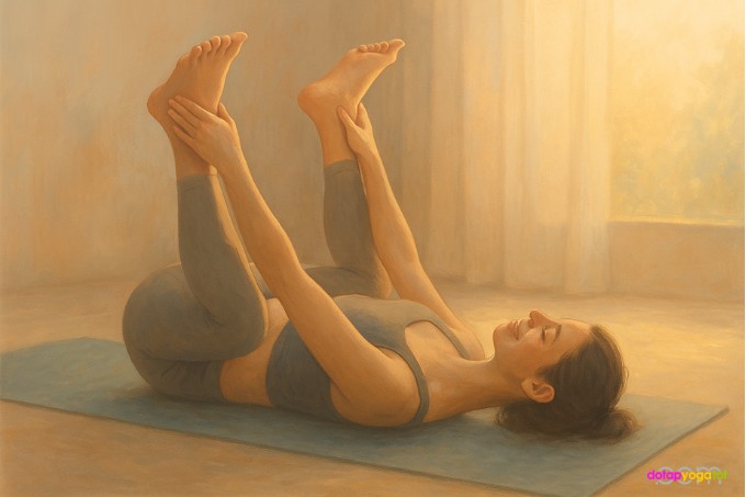 Tư Thế Em Bé Hạnh Phúc (Happy Baby Pose – Ananda Balasana)