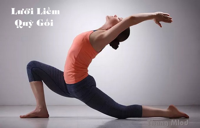 Tư Thế Lưỡi Liềm Quỳ Gối (Anjaneyasana - Crescent Lunge Pose)