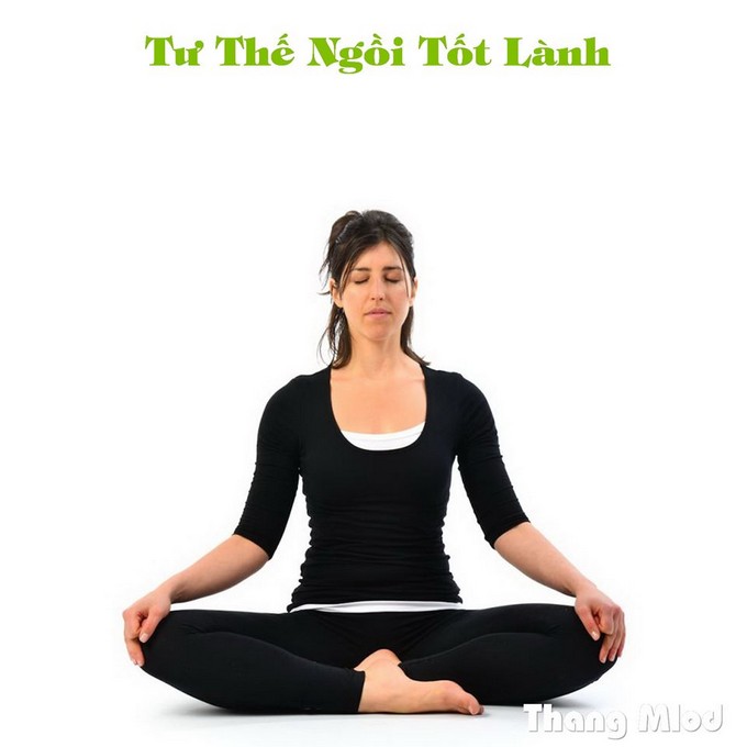 Tư Thế Ngồi Tốt Lành (Svastikasana - Auspicious Pose)