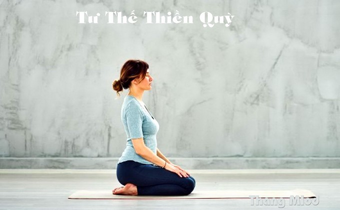 Tư Thế Thiền Quỳ (Vajrasana - Kneeling meditation pose)