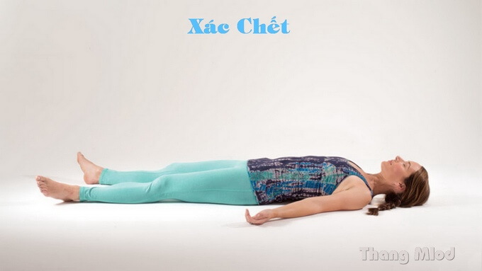 tư thế Xác Chết - Corpse Pose