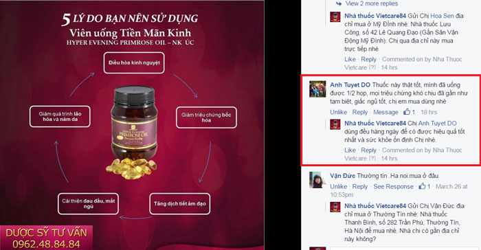 Vien uong tien man kinh Hyper Evening Primrose Oil