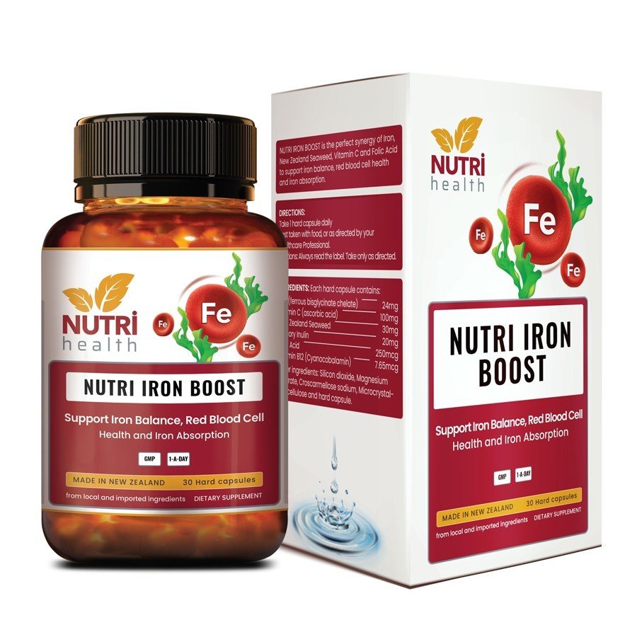 Viên sắt hữu cơ NUTRI IRON BOOST