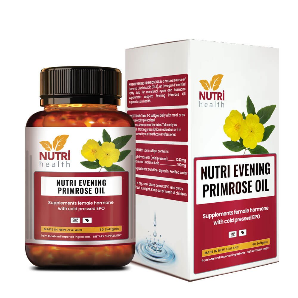 VIÊN UỐNG BỔ SUNG NỘI  TIẾT NUTRI EVENING PRIMROSE OIL