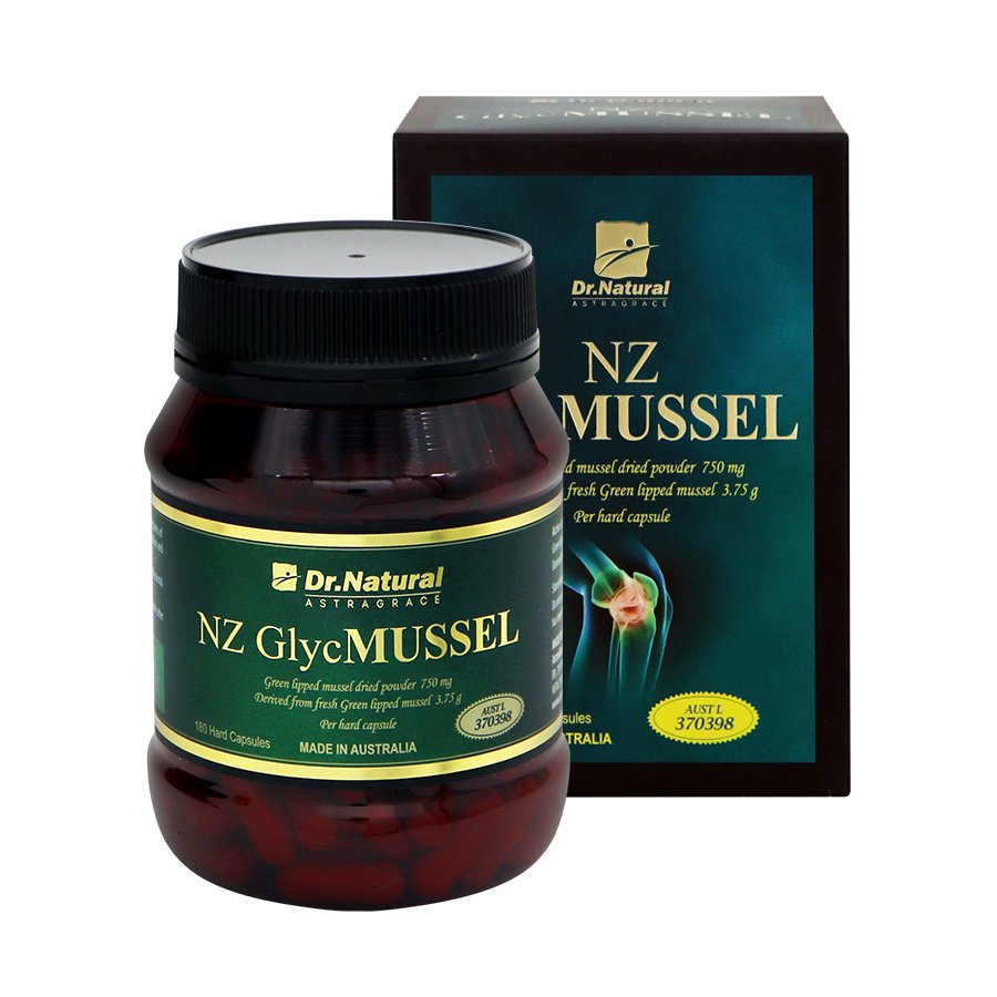 VIÊN KHỚP VẸM XANH DR. NATURAL NZ Glyc MUSSEL