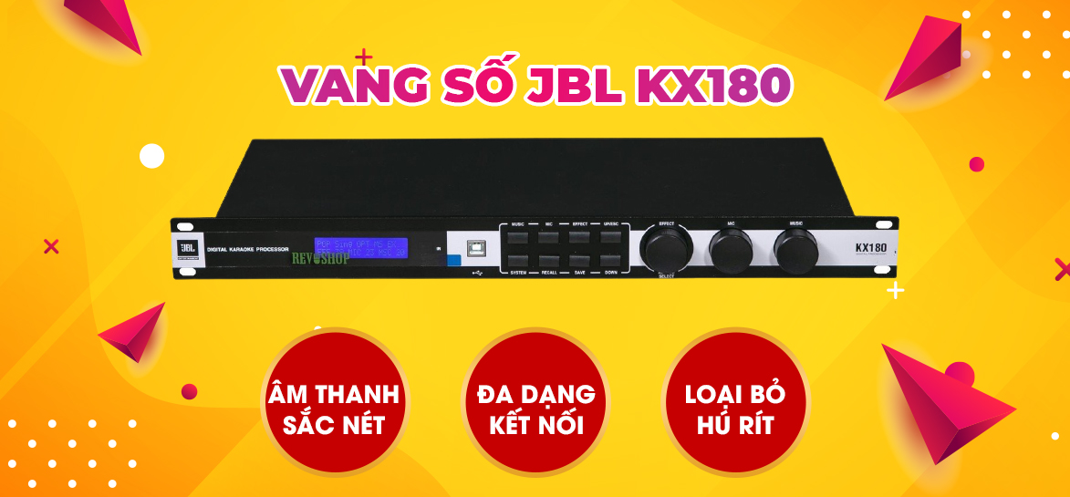 Vang số JBL KX180A