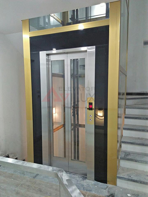 Thang máy gia đình khung nhôm tải trọng 450kg