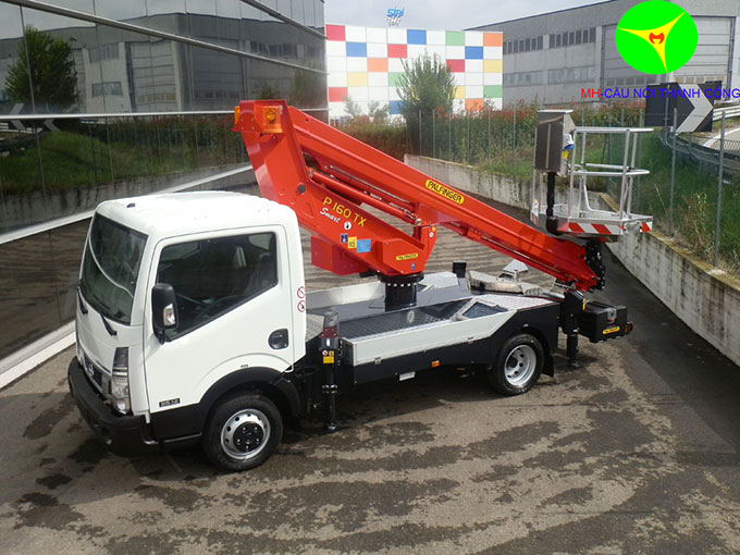xe thang nâng người 16m palfinger