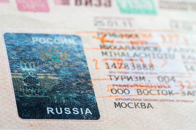 Dịch vụ làm visa đi Nga 2019