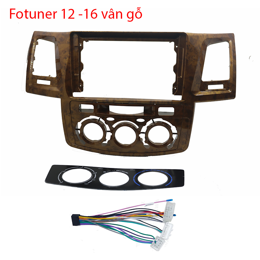 Màn hình Android 9 In theo xe Toyota Fortuner  Toyota Hilux 2008-2016  Số tự động , số sàn