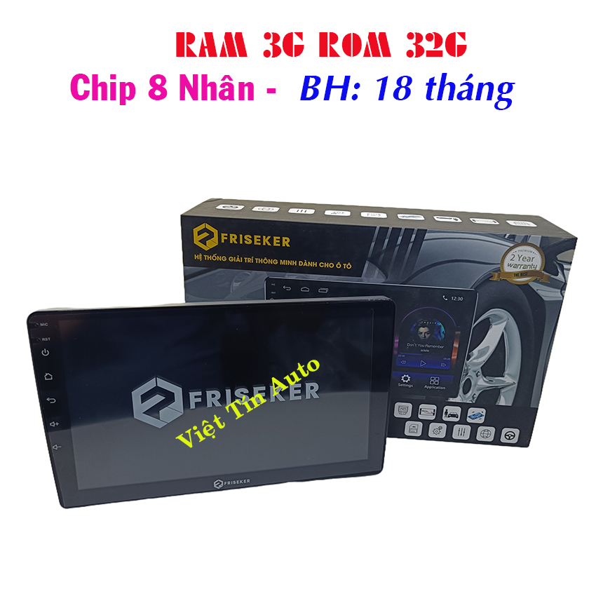 Màn hình Android Ram 3G Rom 32G chip 8 nhân bảo hành 18 tháng