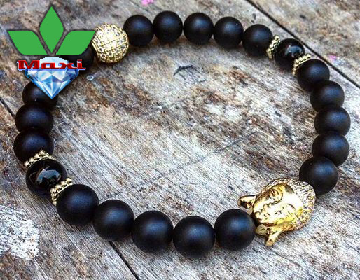 Vòng tay đá obsidian