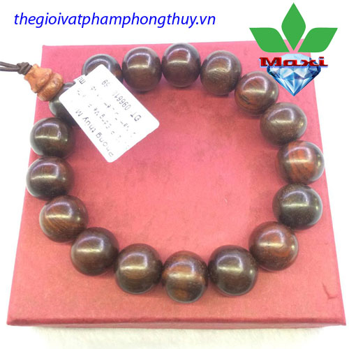 Vòng tay phong thủy gỗ cẩm