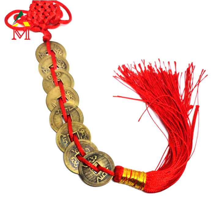 Xâu Tiền Xu Cổ Bát Đế ( 8 Đồng Xu )