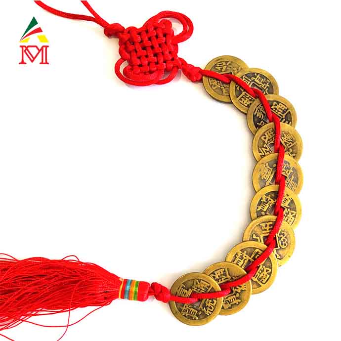 Xâu Tiền Xu Cổ Thập Đế ( 10 Đồng Xu )