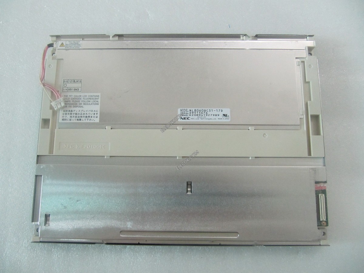 LCD  NL8060BC31-17D NEC