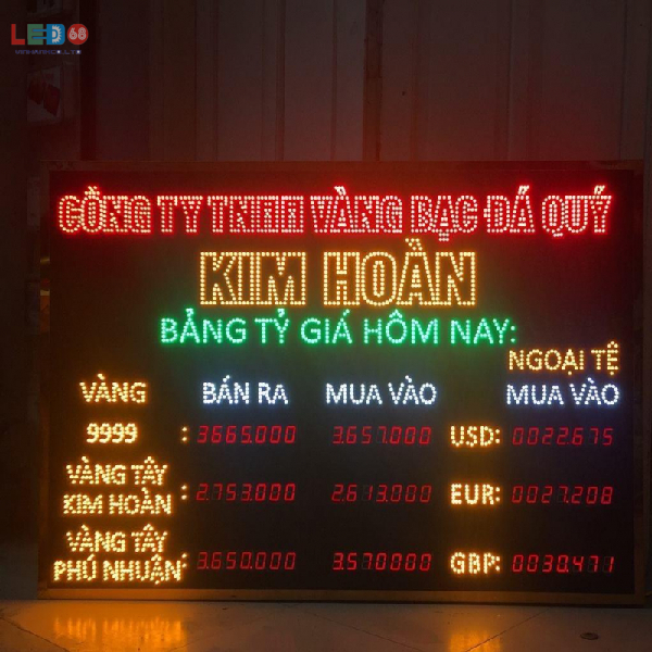 Bảng quảng cáo đèn led - Chi phí thấp, hiệu quả cao