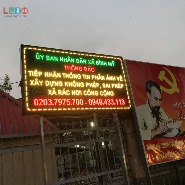 Điểm danh các mẫu biển quảng cáo đèn led phổ biến hiện nay