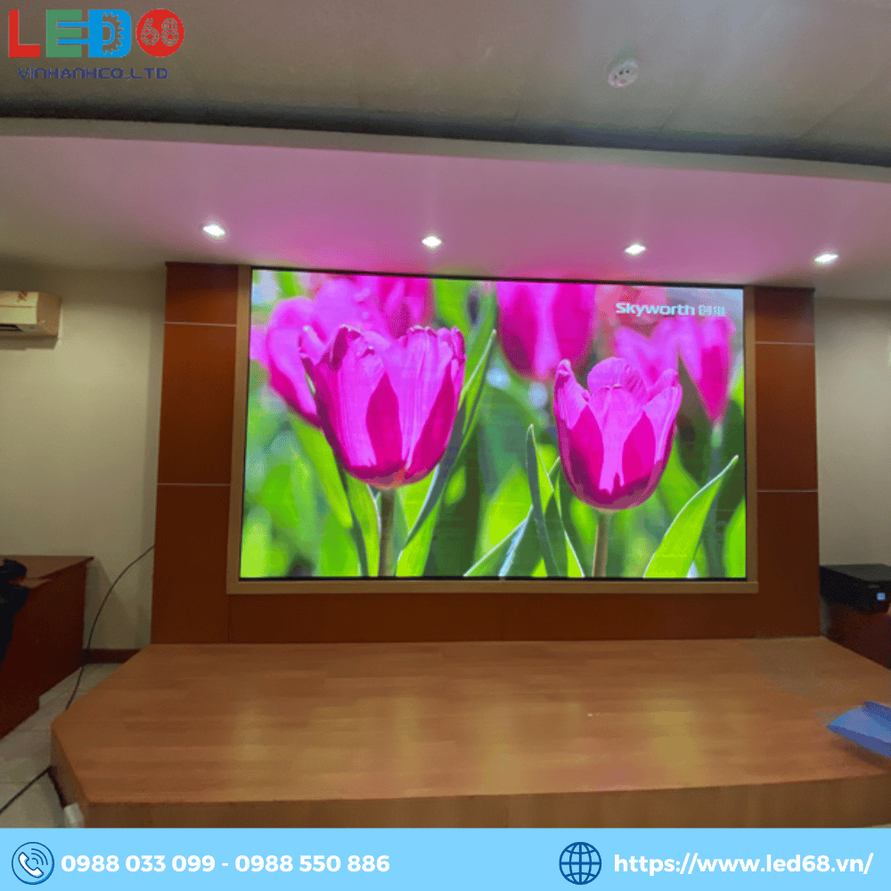 màn hình led p2 trong nhà