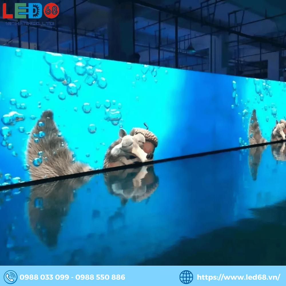 Màn hình LED P3 ứng dụng trong quảng cáo truyền thông ấn phẩm số