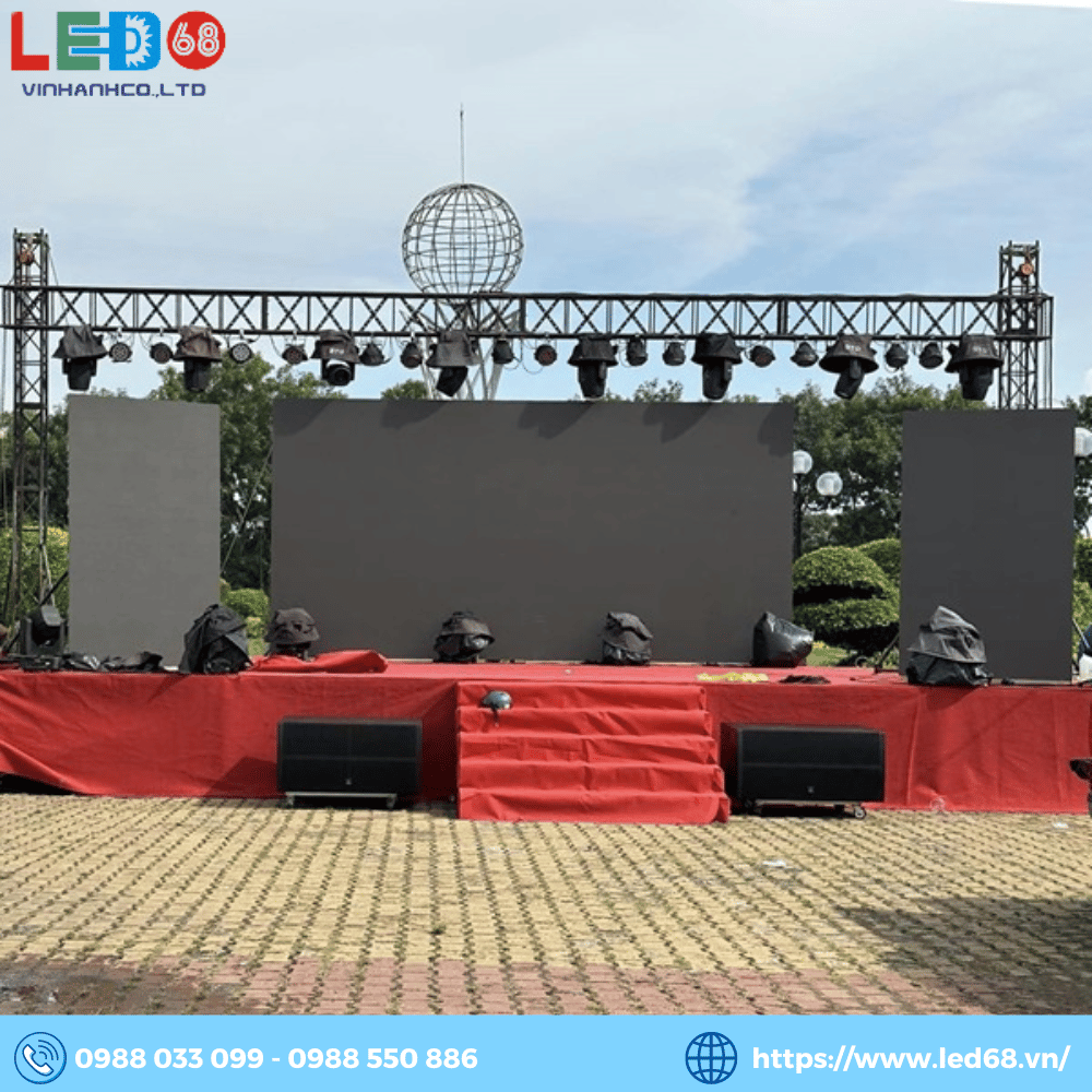 màn hình LED P3.91 ngoài trời cho thuê sự kiện
