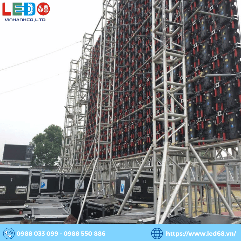 màn hình LED P3.91 ngoài trời cho thuê sự kiện