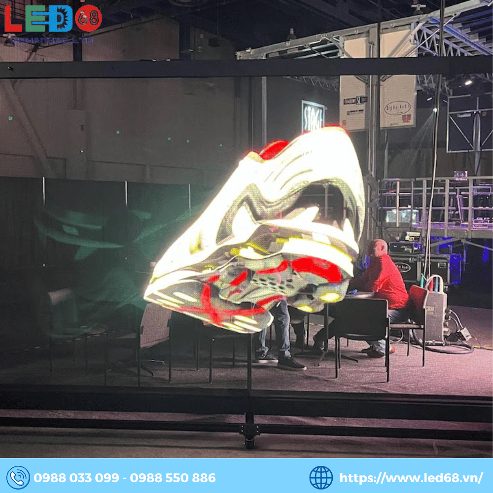 Màn hinh LED trong suốt 3