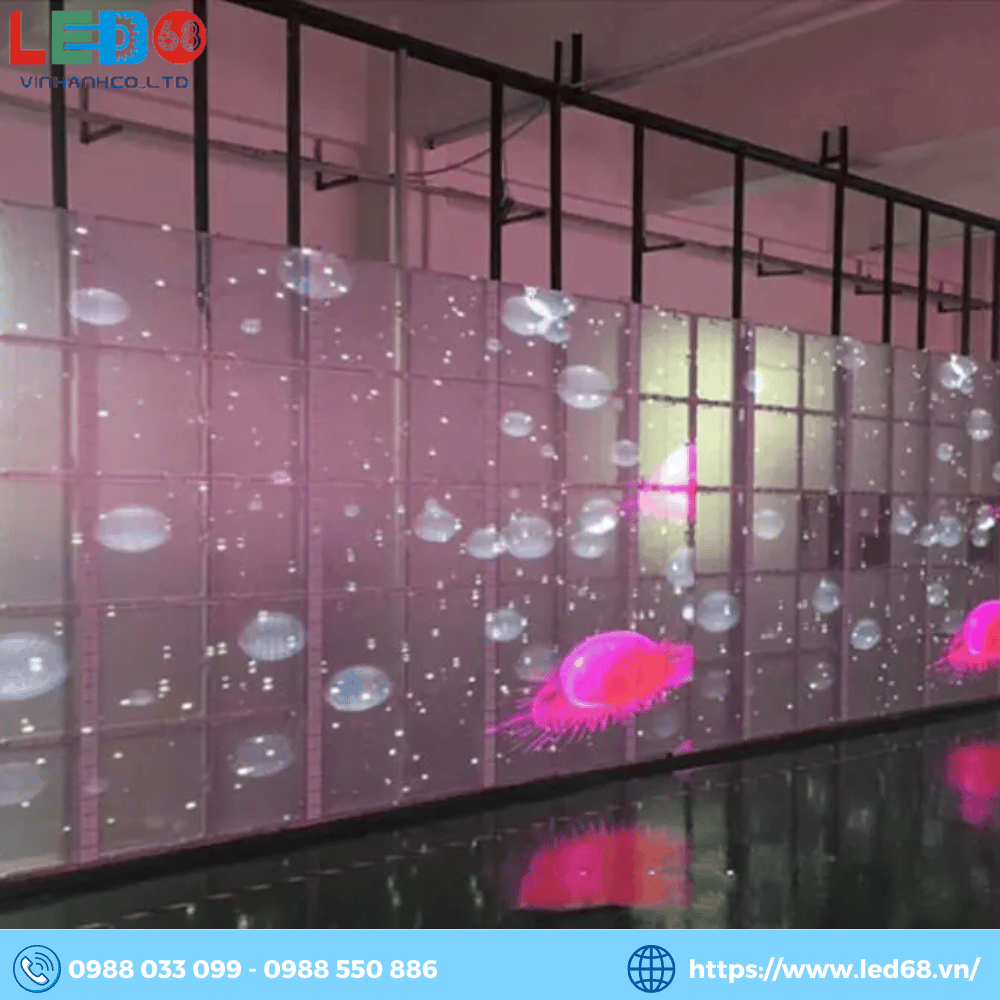 Màn hình LED trong suốt