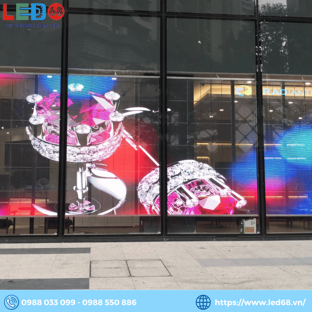 Màn hinh LED trong suốt 7