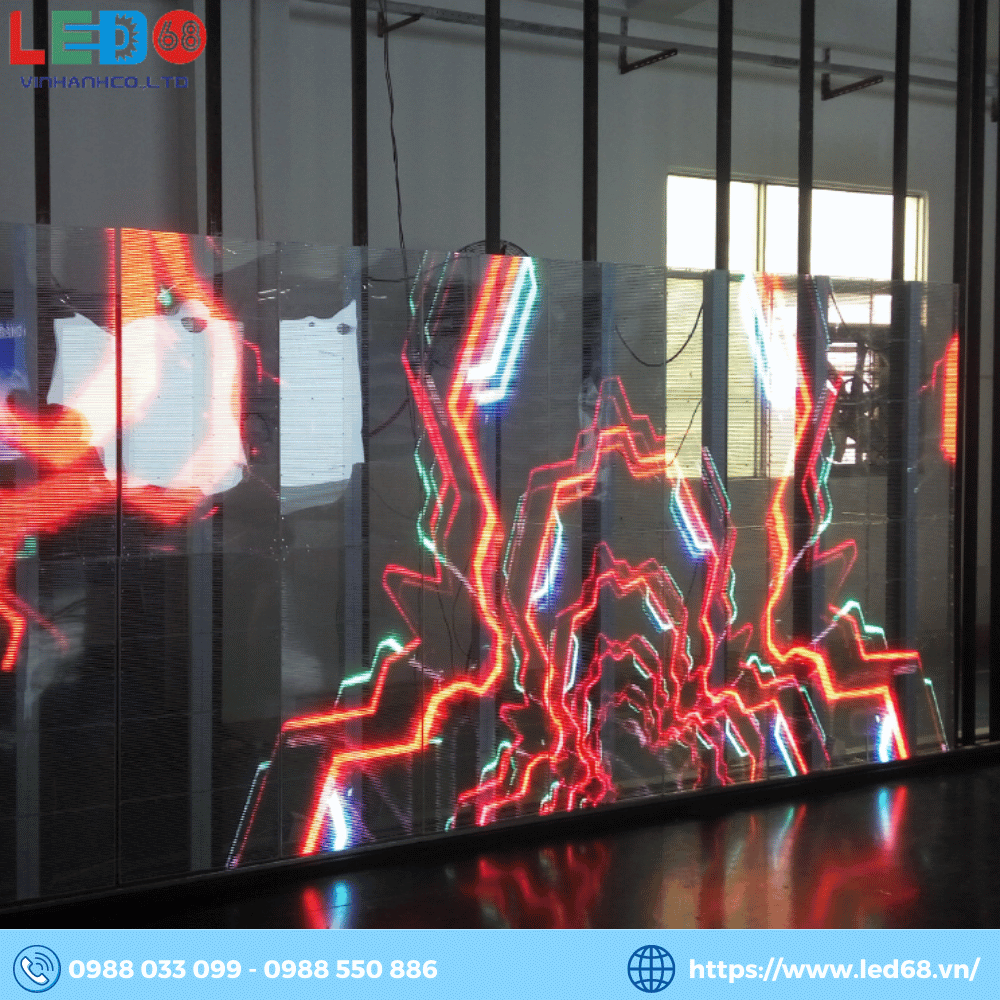 Màn hình LED xuyên thấu xu hướng công nghệ mới