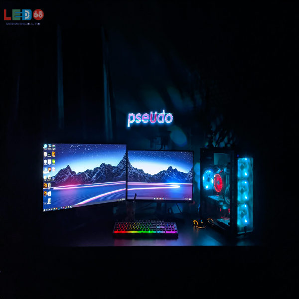 Tại sao đèn led trang trí phòng lại được nhiều game thủ yêu thích?