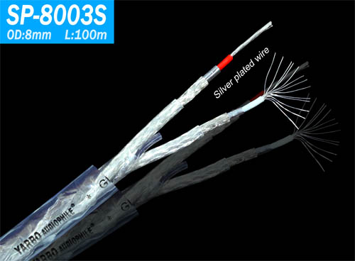 Cặp dây Dây hifi mạ bạc  YARBO  8003S+ jack 3057  đài loan ···