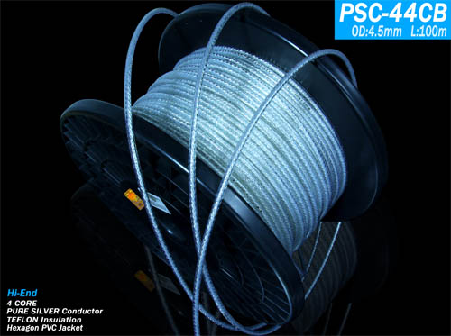 PSC-44CB   dây bạc nguyên chất- dây  âm thanh kỹ thuật số di động HI- END