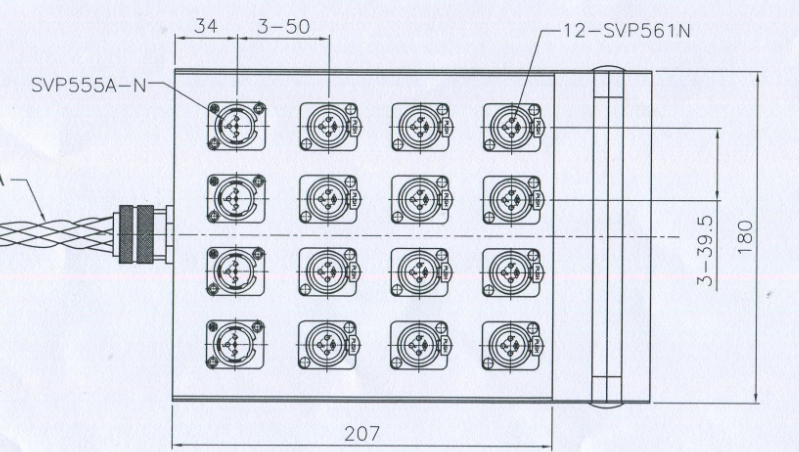 HỘP ĐẤU NỐI SSB-16XLR