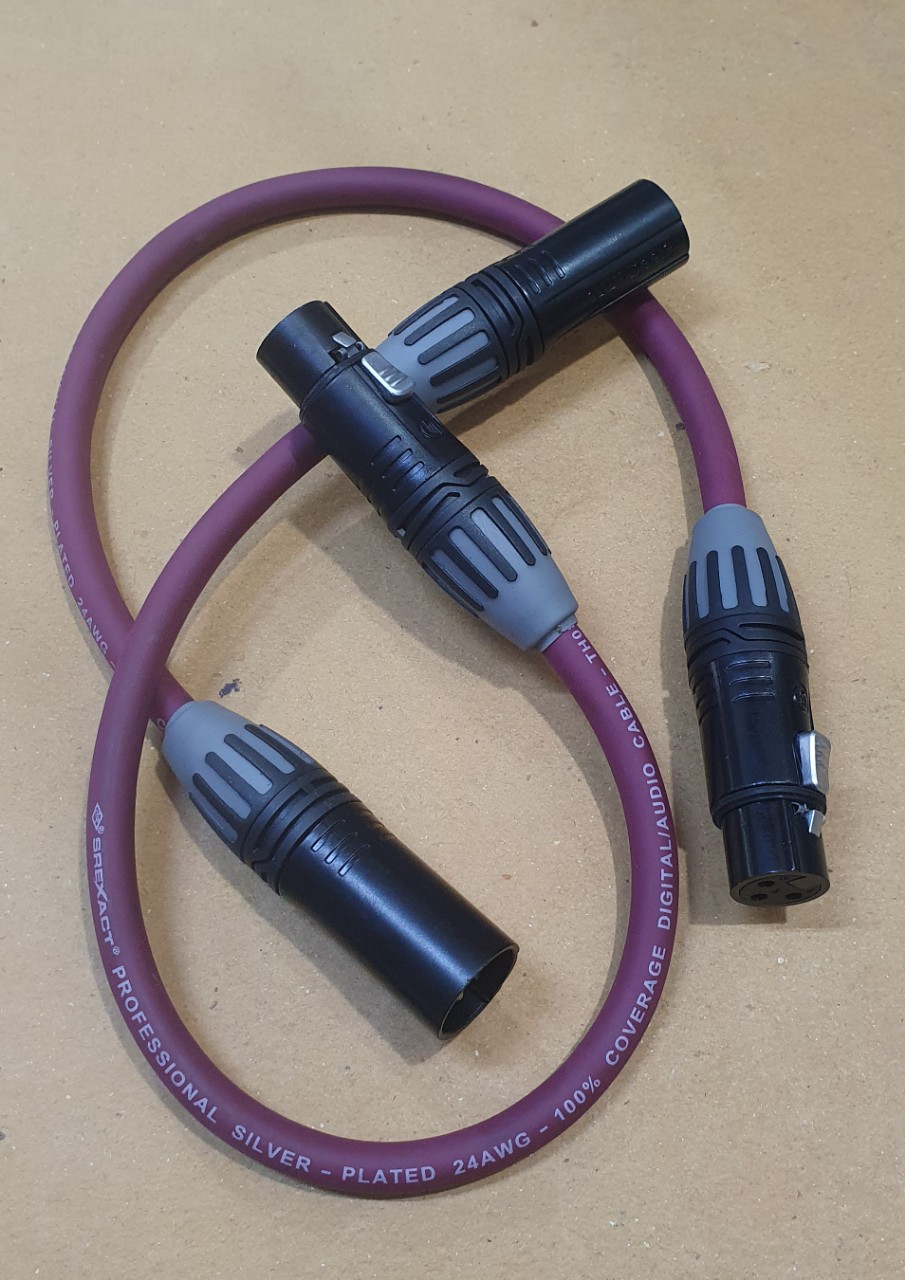 cặp 2 dây canon 1 đầu đực, 1 đầu cái