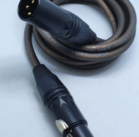 xlr cable - dây 2 đâu canon đực cái - dây micropon audio 1m,2m,3m,5m....