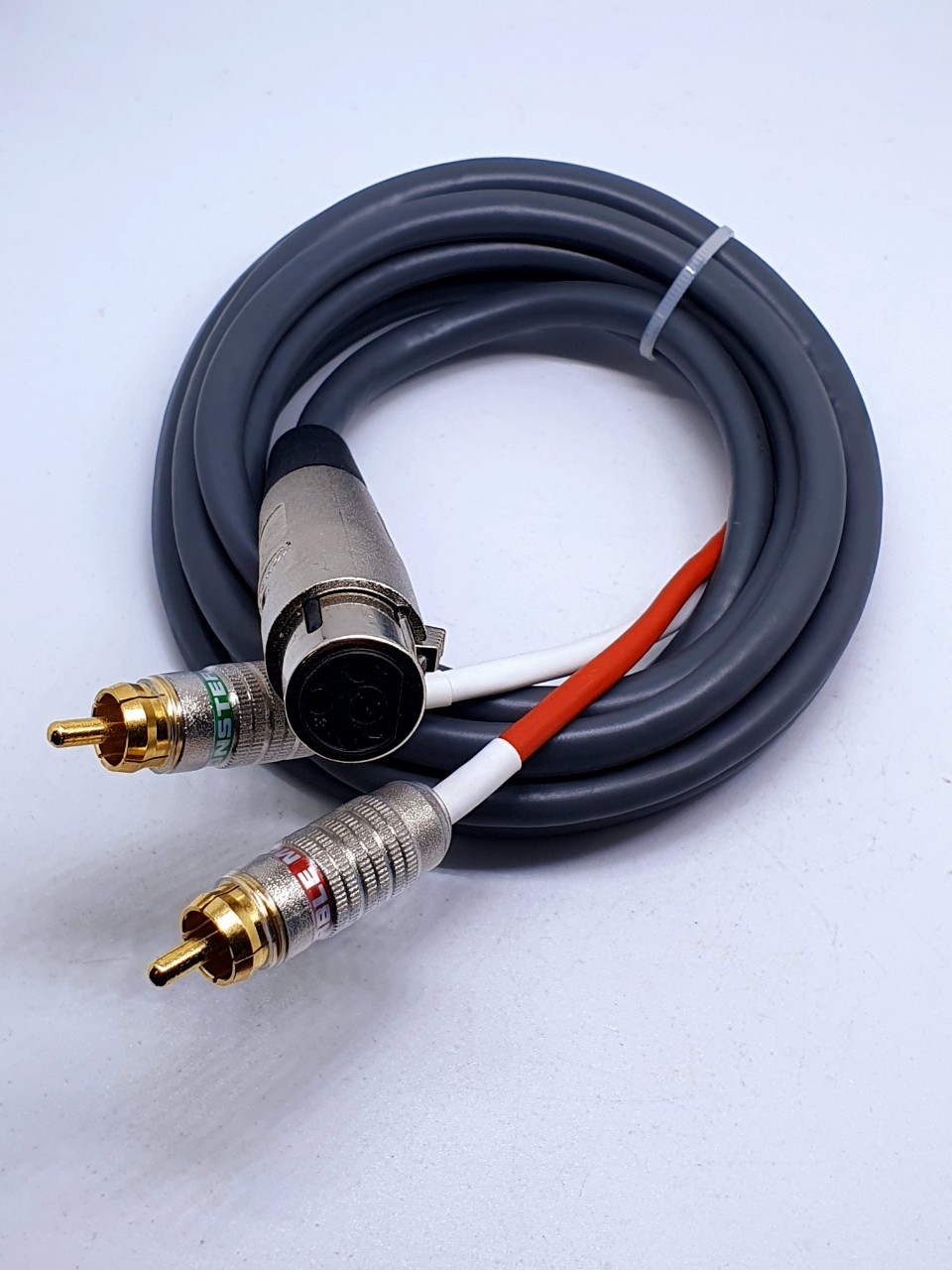 XLR to RCA cable  - dây canon ra hoa sen