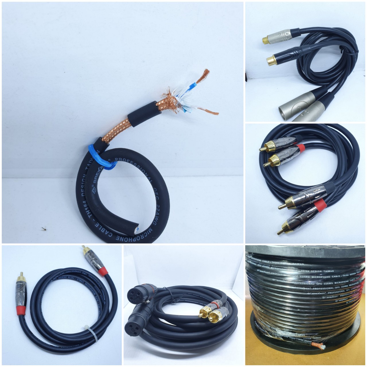 XLR to RCA cable  - dây canon ra hoa sen