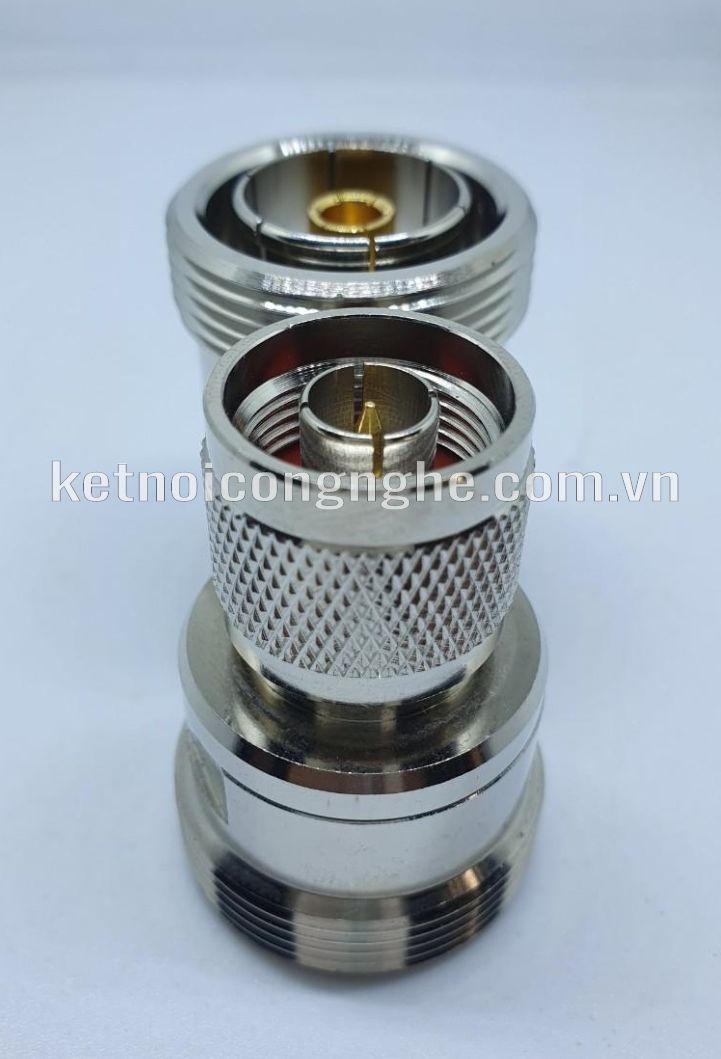 7/16 FEMALE TO N MALE ADAPTOR CONNECTOR: 7/16 CÁI - N ĐỰC