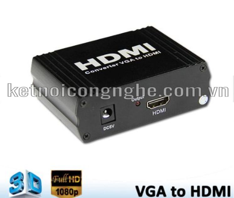 BỘ CHUYỂN ĐỔI VGA - HDMI