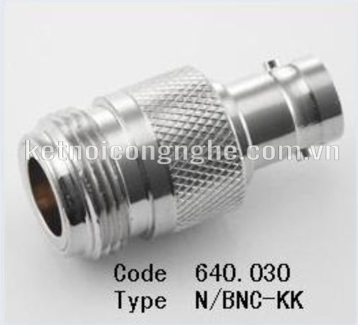 N FEMALE TO BNC FEMALE ADAPTOR CONNECTOR: N CÁI - BNC CÁI