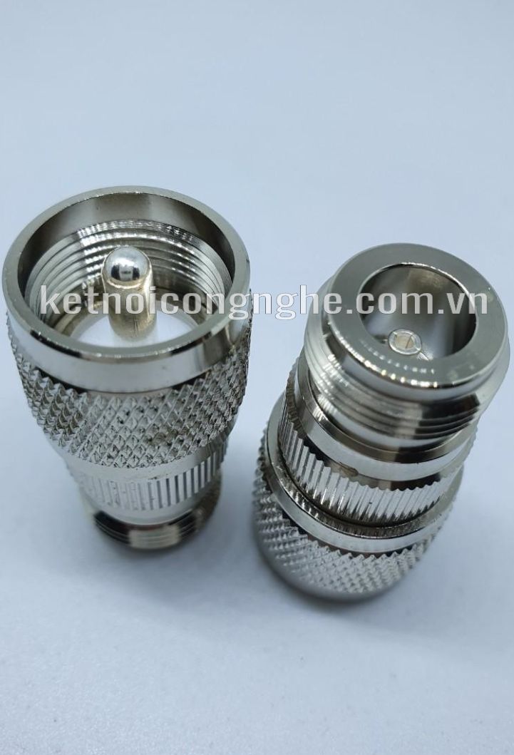 N FEMALE TO UHF MALE ADAPTOR CONNECTOR: N CÁI - U ĐỰC