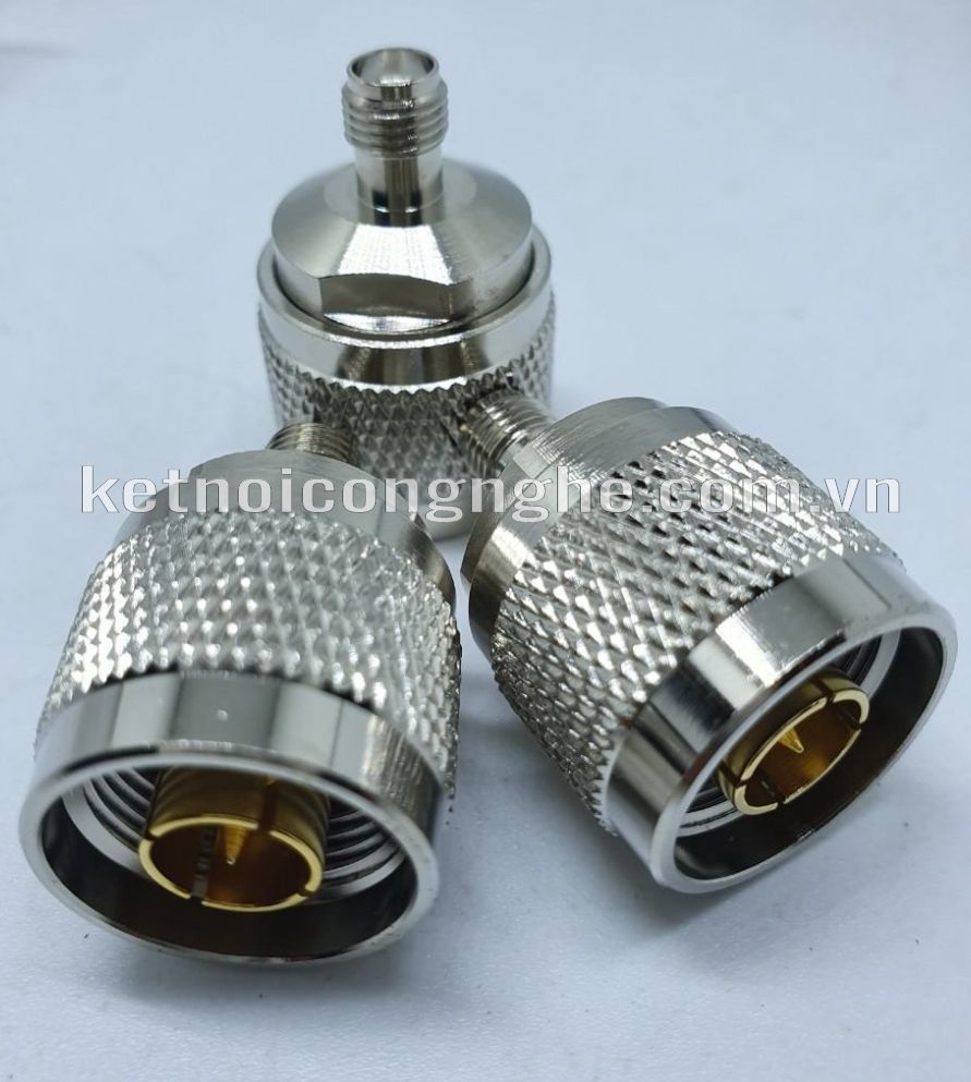 N MALE TO SMA FEMALE ADAPTOR CONNECTOR: N ĐỰC -SMA CÁI KIM CÁI