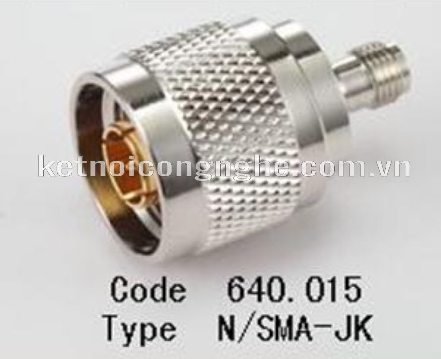 N MALE TO SMA FEMALE ADAPTOR CONNECTOR: N ĐỰC -SMA CÁI KIM CÁI