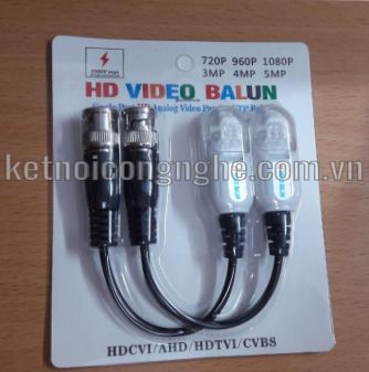 Video balun HD, AHD, TVI, CVI