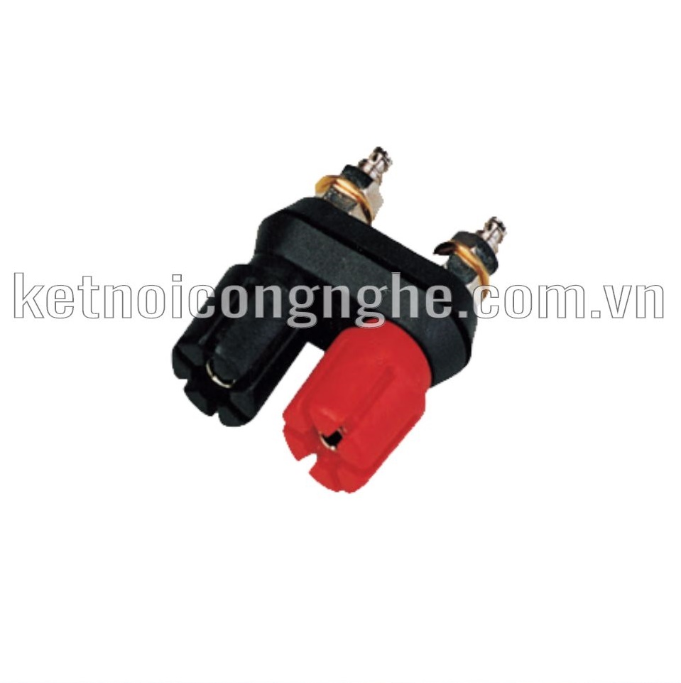 CG117: CỌC LOA ĐÔI ĐỎ ĐEN