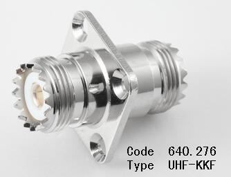 UHF FEMALE TO FEMALE UHF-KKF: NỐI U CÁI CÓ BỆ