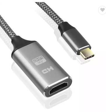 Cáp chuyển USB type C sang HDMI cái  hỗ trợ 4K, 60hz, cho Macbook