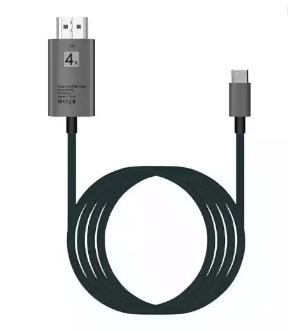 Cáp chuyển USB Type C sang HDMI ĐỰC dài 2M, hỗ trợ 4K 60HZ- sạc điện thoại